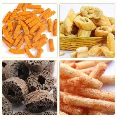 2021 High Quality Puff Snack Food /Corn Curl/Corn Cheese Extruder Making Machine