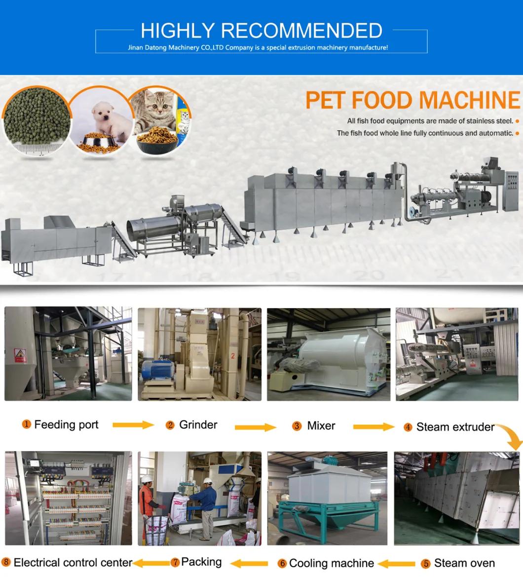 Twin Screw Extruder Pet Food Machine