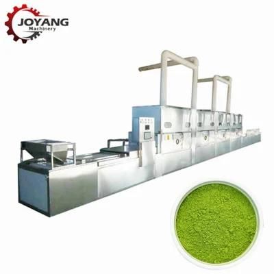 Low Temperature Microwave Green Black Tea Powder Sterilization Machine