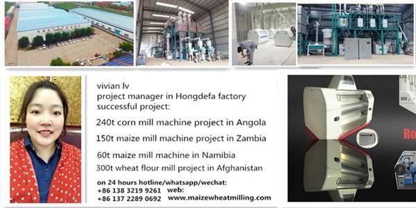60t/24h Popular Wheat Flour Mill Milling Machinery