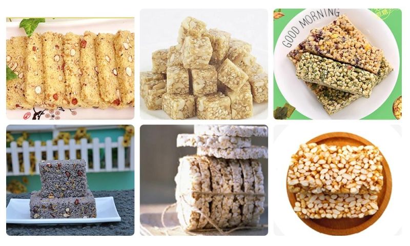 Energy Bar Making Machine Rice Flakes Making Machine Cereal Bar