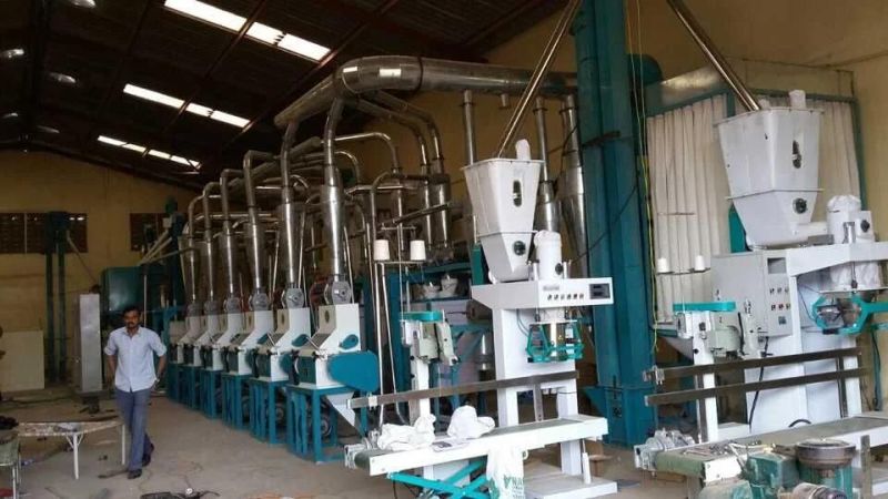Maize Flour Milling Machine 50tpd in Africa