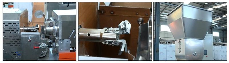 Full Automatic Double Screw Dog Food Production Line Dry Animal Food Making Machine