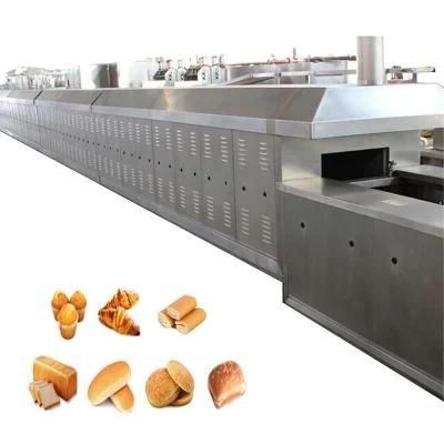 Industrial Factory Price Automatic Electric White Bread Wheat Bread Whole Grain Bread Gas ...