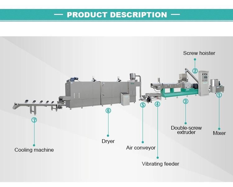 Screw Extruder Make Machine Artificial Fortified Nutritional Rice