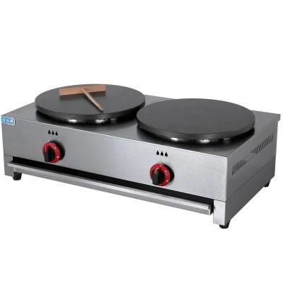 Commercial Crepe Making Machine Double-Head Crepe Maker Roti Machine