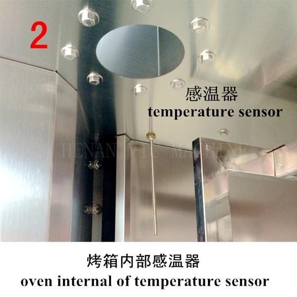 All stainless steel electric cake, bread baking oven machine