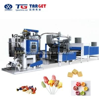 600kg Per Hour Output Hard Candy Making Machine