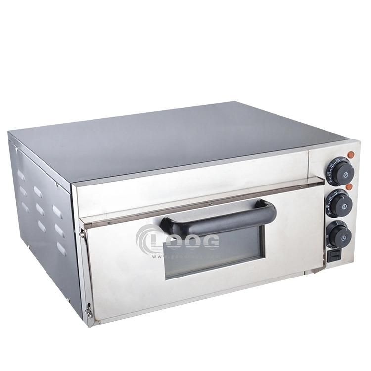 Electric Kitchen Equipment Double Deck Pizza Oven Commercial Use Wholesale Snack Baker Machine Factory Supplier Cake Pizza Oven
