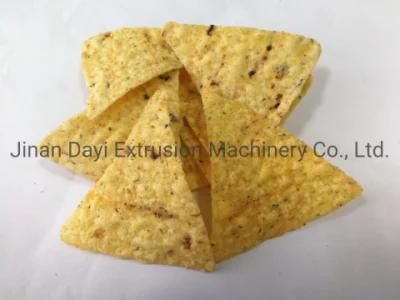 Fried Snacks Extruded Doritos /Tortilla Corn Chips Snack Making Machine