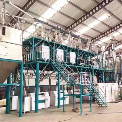 High Output Maize Wheat Corn Grain Flour Milling Mill Machines