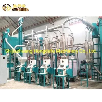 Complete 20ton 30ton Maize Flour Milling Machine