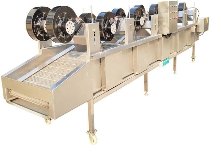 Dewatering Machine Continuous Vegetable Air Dewatering Machine
