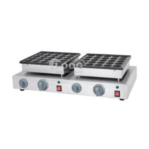 Snack Machine Supplier Double Nonstick Electric Poffertjes Maker /Commercial Mini Pancake ...