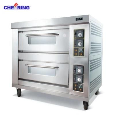 Factory Outlet Commercial Stainless Steel Kitchen Equipment, Two Layers Four Trays Gas ...
