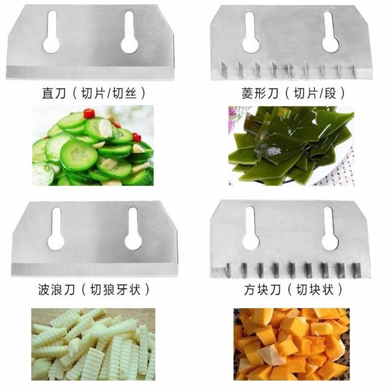 Multi-Function Automatic Stainless Steel Fruit Vegetable Cutting Machine