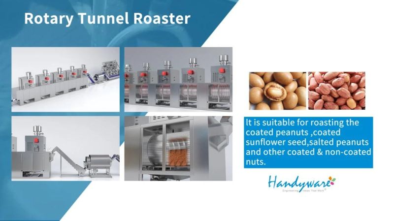 Tunnel Roaster for Honey Peanuts Butter Toffee Nuts