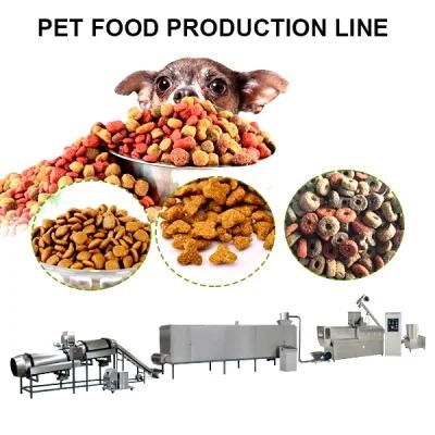 Automatic Continuous Pet Snacks Food/Cat Fish Feed Manufacturing Line/Production ...