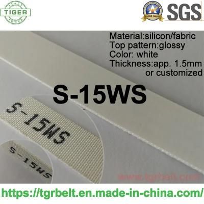 Factory of Heat Resistant Silicone Coated Conveyor Belt for Sweets and Hygiene Industry