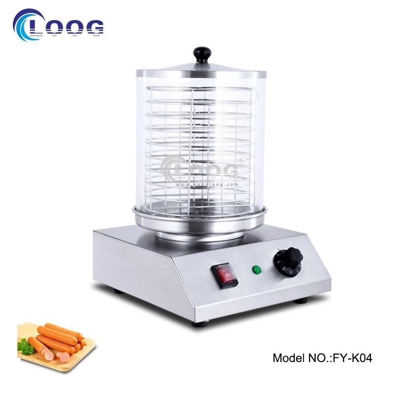 Ce Approved 220V Electric Bread Sausage Making Machine Commercial Roller 5 Sticks Household Using Hot Dog Roasting Grill