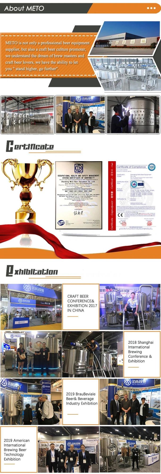 2000L Commercial Craft Beer Brewery Brewing Equipment