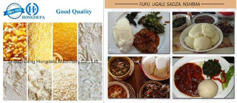 Processing Maize Corn Meal Flour Grits Factory Milling Mill Machine