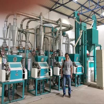 Kenya Maize Mill of 24t/D Maize Mill Milling Plant