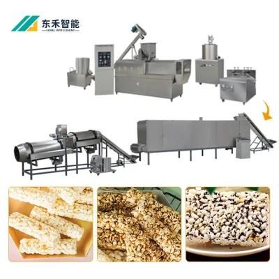 Rice Flakes Making Machine Cereal Bar Production Line Complete Cereal Bar Production Line