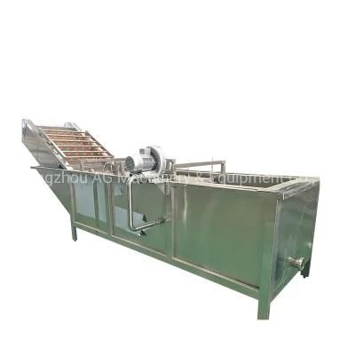 Automatic Vegetable Washer Potato Bubble Cleaning Machine