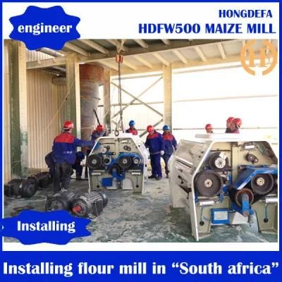 Maize Mill Machine Installed in South Africa 500t/24h
