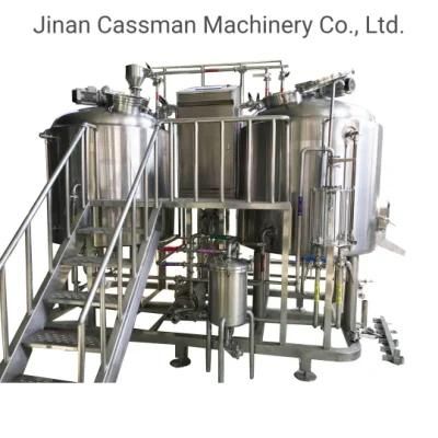 Cassman 1000 Liters 3 Vessels Brewhouse System Brewing Beer Equipment