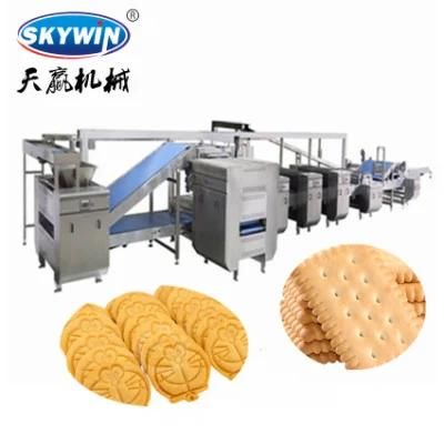Automatic Cartoon Biscuit Production Hard &amp; Soft Biscuit Making Machine