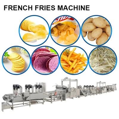 Easy-Operation Frying Processing Line/Automatic French Fries Machinery with Ce