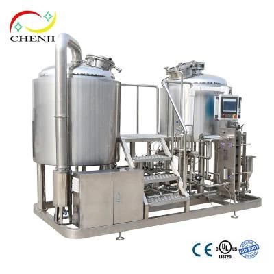 China Jinan Beer Brewing Equipment Used in Pubs Bar
