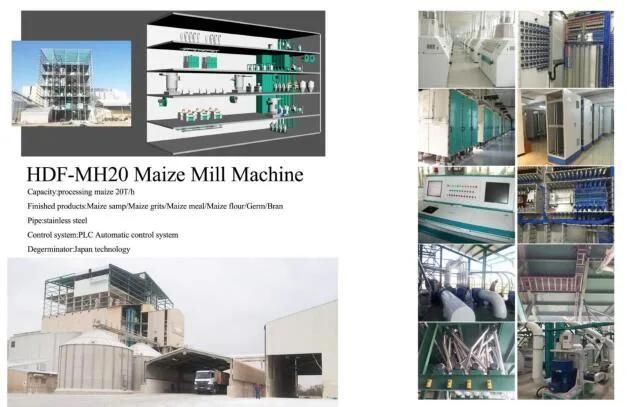 Sifted Maize Flour Maize Mill Equipment for Africa