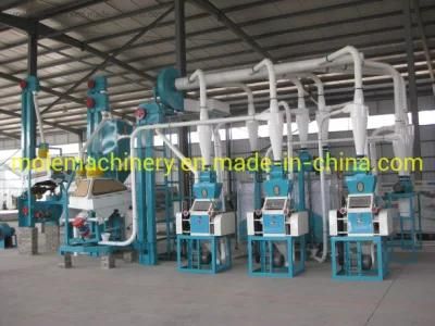 Wheat Maize Corn Flour Meal Processing Milling Machine Line