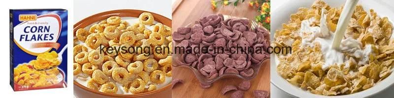 Corn Flakes Breakfast Cereals Making Machine Production Line