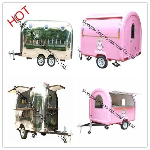 High Quality Modern Food Cart/Ice Cream Concession Trailer/Towable Food Trailer for Sale