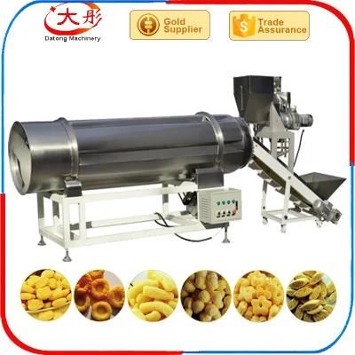 Corn Puff Snack Extruder Machine / Puffed Snack Production Line