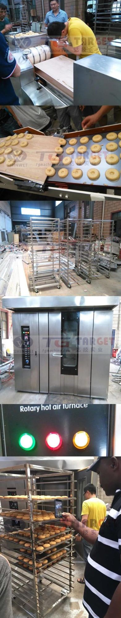 80-120kg Per Hour Output Cookie Baking Machine