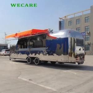 Popular Stainless Steel Mobile Food Van