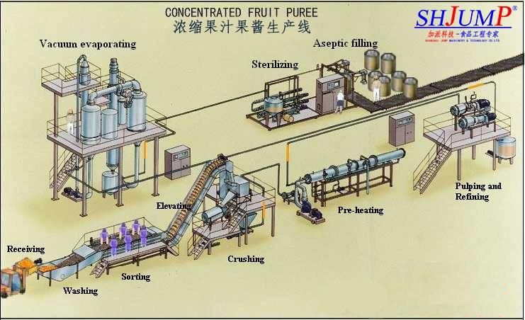 Blueberry Juice Concentrated Processing Production Line