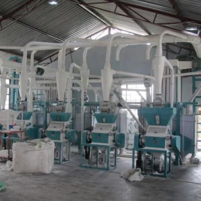 Wheat Flour Mill Automatic Line for Producing Pasta Bread and Cake