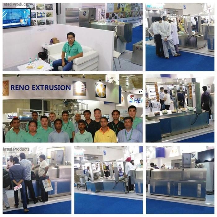 professional Double-Screw Core-Filling Snack Food Extrusion Machine Process Line