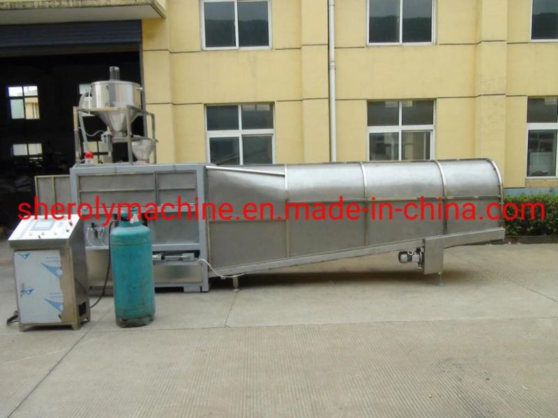 Puffs Snacks Baby Food Making Production Line Large Airflow Puffer