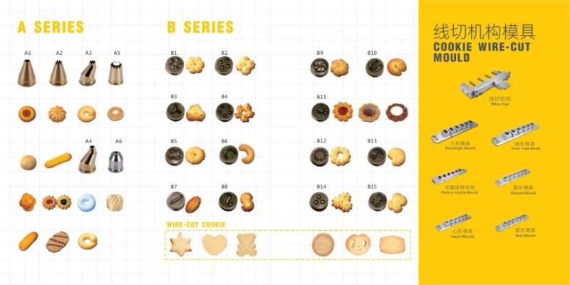 Biscuit Production Line Wire Cut Jenny Cookie Making Machine