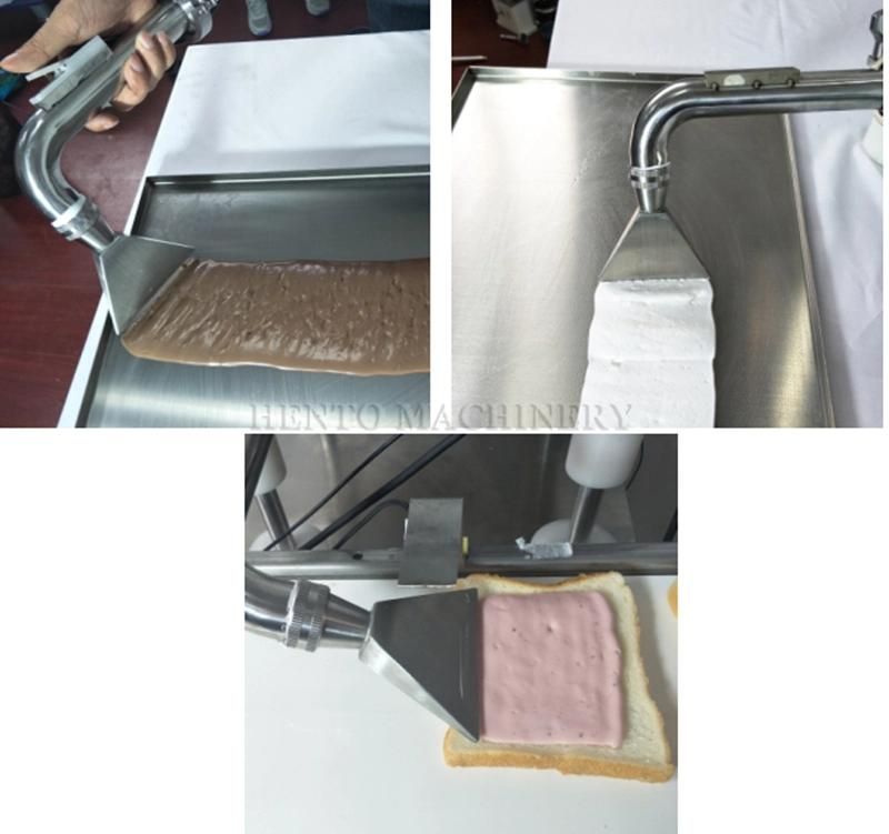 High Efficiency Puff Cream Filling Machine / Donut Ice Cream Filling Machine / Chocolate Cream Filling Machine