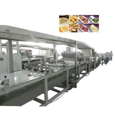 Sandwich Cake Machine Chocolate Pie Cake Production Line