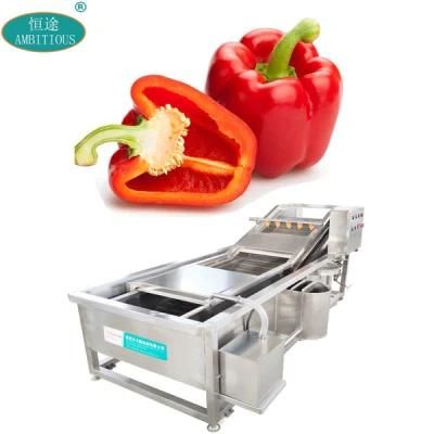 High Pressure Vegetable Washer Machines Pepper Washing Machine