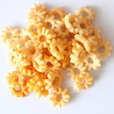 High Uality Double Screw Sun Flower Shape Puff Production Line